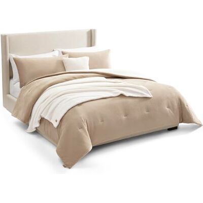 UGG Parure de lit, Polyester, Ivoire, King UGG Parure de lit, Polyester, Ivoire, King