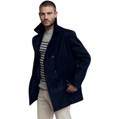 Armor-lux Caban Kermor drap de laine, Navire, 4XL Armor-lux Caban Kermor drap de laine, Navire, 4XL