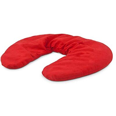 Römer Wellness Coussin de Nuque, extérieur Polyester, intérieur : 100% Coton, Rouge, 35 x 27 x 3,5 cm Römer Wellness Coussin de Nuque, extérieur Polyester, intérieur : 100% Coton, Rouge, 35 x 27 x 3,5 cm