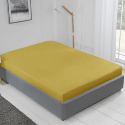 Emma Barclay Lyla Drap-housse pour lit simple Ocre Emma Barclay Lyla Drap-housse pour lit simple Ocre