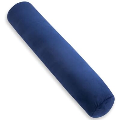 AS AWESLING Oreiller de corps pour adultes, coussin cervical long et rond, traversin pour dormir, coussin de corps pour dormeur latéral avec housse (bleu, 120 x 20 cm) AS AWESLING Oreiller de corps pour adultes, coussin cervical long et rond, traversin pour dormir, coussin de corps pour dormeur latéral avec housse (bleu, 120 x 20 cm)