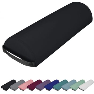 Vivezen Traversin, coussin demi-rond 66 cm x 22 cm x 12 cm pour table de massage Plusieurs coloris Vivezen Traversin, coussin demi-rond 66 cm x 22 cm x 12 cm pour table de massage Plusieurs coloris