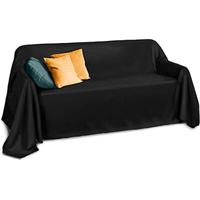 Beautissu Couverture plaid couvre-lit similicuir pour lit double sofa jeté Beautissu Couverture plaid couvre-lit similicuir pour lit double sofa jeté