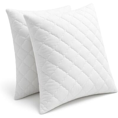 Promo Linge KGS Lot de 2 Oreillers, Coussins à Mémoire de Forme 60 x 60 cm, Spécial Cervicale Marque Promo Linge KGS Lot de 2 Oreillers, Coussins à Mémoire de Forme 60 x 60 cm, Spécial Cervicale Marque