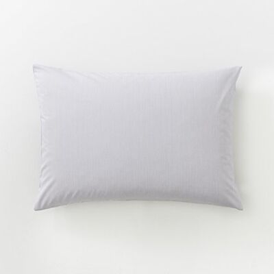 Origin Taie d'oreiller Bicolore en Bambou, 50 x 70 cm, Écorce Ardoise/Plume Origin Taie d'oreiller Bicolore en Bambou, 50 x 70 cm, Écorce Ardoise/Plume