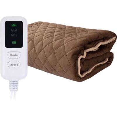 EcoSapiens Couverture chauffante 150 x 180 cm Couette électrique douce avec 3 niveaux de chauffage Arrêt automatique Télécommande Chauffage rapide EcoSapiens Couverture chauffante 150 x 180 cm Couette électrique douce avec 3 niveaux de chauffage Arrêt automatique Télécommande Chauffage rapide