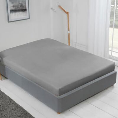 Emma Barclay Lyla Drap-housse pour lit double Gris Emma Barclay Lyla Drap-housse pour lit double Gris