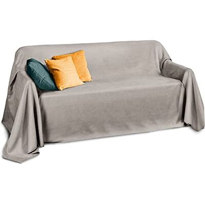 Beautissu couverture plaid similicuir couvre-lit jeté de canapé Beautissu couverture plaid similicuir couvre-lit jeté de canapé