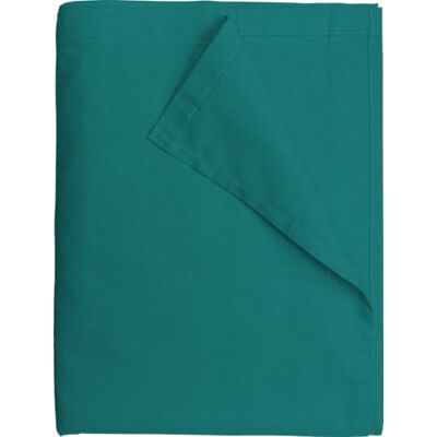 Le linge de Jules Drap Plat 240x300 cm Vert Turquoise 100% Coton 57 Fils Le linge de Jules Drap Plat 240x300 cm Vert Turquoise 100% Coton 57 Fils