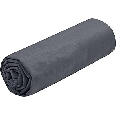 Stof Lovely CASA Drap Housse -Taille 90x190 cm Grand Bonnet 30 cm -100% Coton certifié Oeko-Tex Couleur Ardoise -Modèle Eden Linge de Lit pour Maison Doux et Confortable pour Nid Douillet Stof Lovely CASA Drap Housse -Taille 90x190 cm Grand Bonnet 30 cm -100% Coton certifié Oeko-Tex Couleur Ardoise -Modèle Eden Linge de Lit pour Maison Doux et Confortable pour Nid Douillet