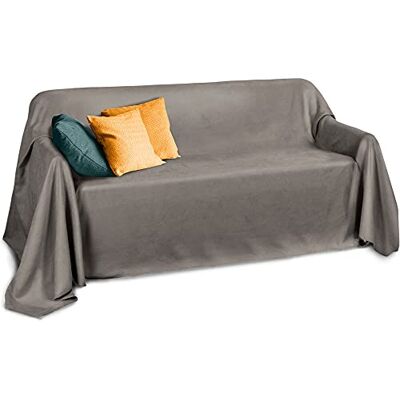 Beautissu Couverture plaid couvre-lit similicuir pour lit double sofa jeté Beautissu Couverture plaid couvre-lit similicuir pour lit double sofa jeté