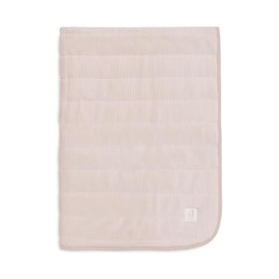 Jollein Couverture pour bébé en velours côtelé, rose sauvage, 75 x 100 cm, coton, pour berceau de bébé, 2.0 TOG, certifié Oeko-Tex, en ricanine douce Jollein Couverture pour bébé en velours côtelé, rose sauvage, 75 x 100 cm, coton, pour berceau de bébé, 2.0 TOG, certifié Oeko-Tex, en ricanine douce