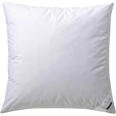 Billerbeck Coussin en duvet Martina Coussin en 80 x 80 cm Oreiller avec pouvoir de soutien ferme duvet d'oie 15% et plumes 85% Billerbeck Coussin en duvet Martina Coussin en 80 x 80 cm Oreiller avec pouvoir de soutien ferme duvet d'oie 15% et plumes 85%