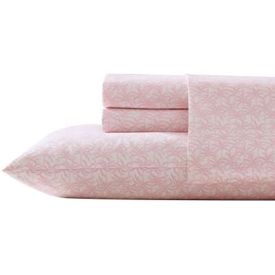 Tommy Bahama Parure de lit en coton bio pour grand lit, s'adoucit à chaque lavage, 200 fils au pouce carré (rose palmier, grand lit) Tommy Bahama Parure de lit en coton bio pour grand lit, s'adoucit à chaque lavage, 200 fils au pouce carré (rose palmier, grand lit)