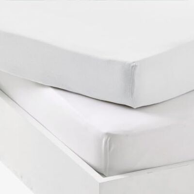 DODO Mon PTIT LOT 1 ALESE PU + 1 Drap Housse Blanc/Blanc 70 x 140 cm DODO Mon PTIT LOT 1 ALESE PU + 1 Drap Housse Blanc/Blanc 70 x 140 cm
