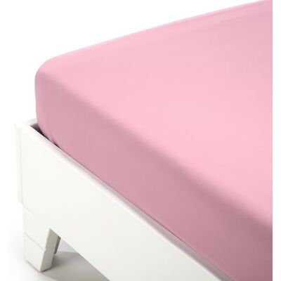 Caleffi Drap-housse 180 x 200 Lit Uni Colors rose Caleffi Drap-housse 180 x 200 Lit Uni Colors rose