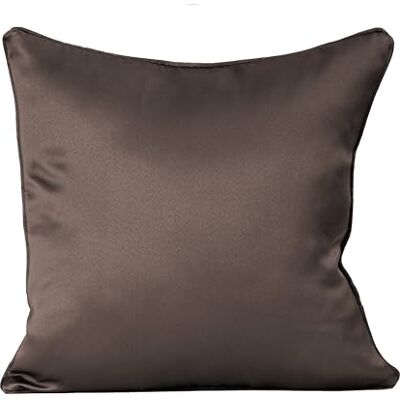 Chic Home RADIANT CHIC Taie d'oreiller 45x45 Chocolat Chic Home RADIANT CHIC Taie d'oreiller 45x45 Chocolat