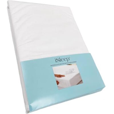 iSleep Protège-matelas en molleton imperméable (180 x 210/220 cm) iSleep Protège-matelas en molleton imperméable (180 x 210/220 cm)
