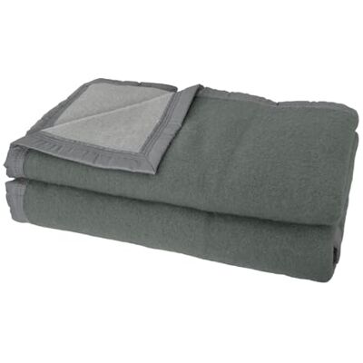 Poyet Motte Made In France Couverture Laine Anthracite/Souris 220 x 240 cm POYET MOTTE Gamme Aubisque Made in France Poyet Motte Made In France Couverture Laine Anthracite/Souris 220 x 240 cm POYET MOTTE Gamme Aubisque Made in France