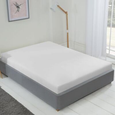 Emma Barclay Lyla Drap-housse pour lit simple Blanc Emma Barclay Lyla Drap-housse pour lit simple Blanc
