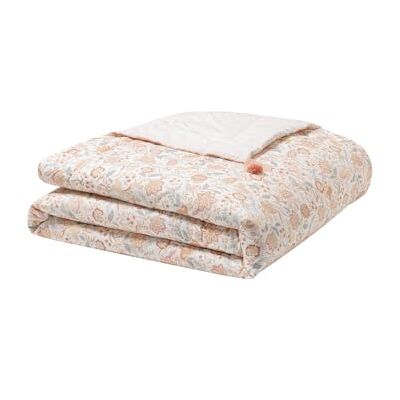 ESSIX Couvre lit imprimé en Percale de Coton, Allure, 130 x 200 cm, ESSIX Couvre lit imprimé en Percale de Coton, Allure, 130 x 200 cm,