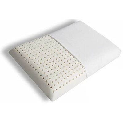 KLUFO Oreiller en latex organique Queen Size Coussin organique pour dormeurs latéraux et dormeurs sur le dos, coussin en mousse de latex pour les douleurs au cou et aux épaules, coussin queen lit latéral KLUFO Oreiller en latex organique Queen Size Coussin organique pour dormeurs latéraux et dormeurs sur le dos, coussin en mousse de latex pour les douleurs au cou et aux épaules, coussin queen lit latéral