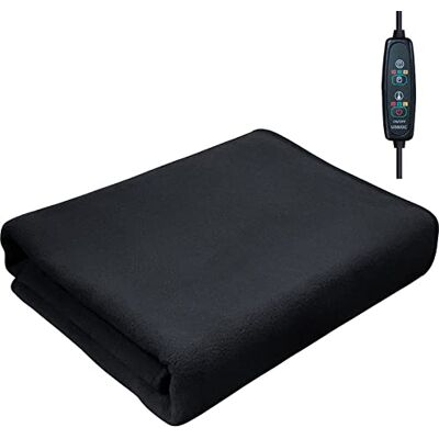 Uvency Couverture Châle Chauffante Électrique Usb Pour Le Réglage de La Minuterie de Soulagement Des Maux de Dos Arrêt Automatique Polyester Confortable/Black Uvency Couverture Châle Chauffante Électrique Usb Pour Le Réglage de La Minuterie de Soulagement Des Maux de Dos Arrêt Automatique Polyester Confortable/Black