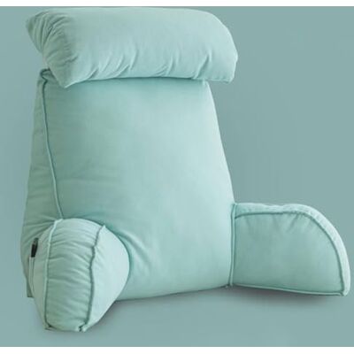Stafeny Oreiller de Lecture avec Accoudoirs,Coussin de Lecture avec Support de Cou,Coussins Lombaires,pour se détendre,Jouant,Regarder la télévision ou Lire Stafeny Oreiller de Lecture avec Accoudoirs,Coussin de Lecture avec Support de Cou,Coussins Lombaires,pour se détendre,Jouant,Regarder la télévision ou Lire