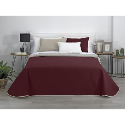 Estoralis AVA Couvre-lit mi-saison en microfibre douce Couette légère et double face Gris/rouge Pour lit de 140/150/160 cm (250 x 270 cm. Largeur x hauteur) Estoralis AVA Couvre-lit mi-saison en microfibre douce Couette légère et double face Gris/rouge Pour lit de 140/150/160 cm (250 x 270 cm. Largeur x hauteur)