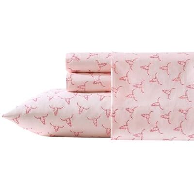 Wrangler Parure de lit pour lit simple, parure de lit super douce, décoration d'intérieur confortable, certifiée Oeko-Tex (têtes de mort de directeur, rose, lit simple) Wrangler Parure de lit pour lit simple, parure de lit super douce, décoration d'intérieur confortable, certifiée Oeko-Tex (têtes de mort de directeur, rose, lit simple)