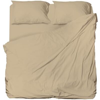 hermet Winner Parure de lit 2 places en microfibre avec corde, parure de lit, drap plat, drap plat, 2 taies d'oreiller hermet Winner Parure de lit 2 places en microfibre avec corde, parure de lit, drap plat, drap plat, 2 taies d'oreiller