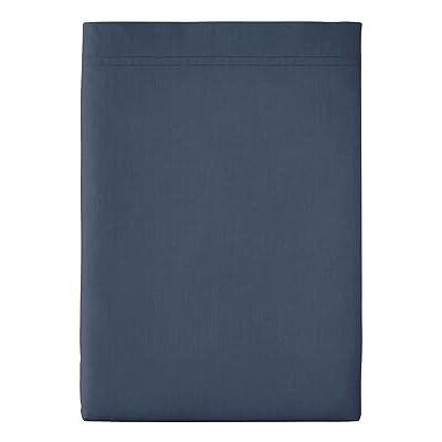 ESSIX Drap Plat en Percale de Coton, Première, Bleu Nuit, 270x300 cm, ESSIX Drap Plat en Percale de Coton, Première, Bleu Nuit, 270x300 cm,