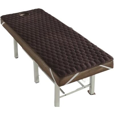 GIJMZY Surmatelas de massage pour lit de salon de beauté Matelas épais Antidérapant Pour chambre de beauté Avec trou Café 70 x 185 cm GIJMZY Surmatelas de massage pour lit de salon de beauté Matelas épais Antidérapant Pour chambre de beauté Avec trou Café 70 x 185 cm