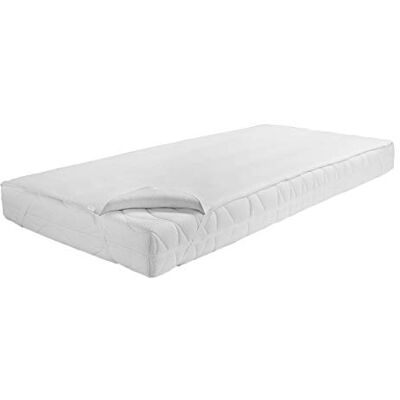 Dormisette Q60 Protège-Matelas imperméable, pour Matelas de 120/200 cm, Blanc Pur Dormisette Q60 Protège-Matelas imperméable, pour Matelas de 120/200 cm, Blanc Pur