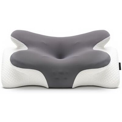 COSYLAND Oreiller de nuque en mousse à mémoire de forme Coussin orthopédique et ergonomique Coussin de soutien de la nuque comme coussin de sommeil pour les personnes dormant sur le côté, le dos COSYLAND Oreiller de nuque en mousse à mémoire de forme Coussin orthopédique et ergonomique Coussin de soutien de la nuque comme coussin de sommeil pour les personnes dormant sur le côté, le dos