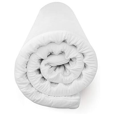 Mister Sandman Surmatelas orthopédique en mousse à froid ergonomique Surmatelas élastique et respirant pour tous les types de matelas (100 x 200 cm, housse en microfibre) Mister Sandman Surmatelas orthopédique en mousse à froid ergonomique Surmatelas élastique et respirant pour tous les types de matelas (100 x 200 cm, housse en microfibre)