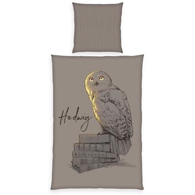 Herding Parure de lit Harry Potter, taie d'oreiller env. 80 x 80 cm, housse de couette 135 x 200 cm, fermeture éclair de marque, 100% coton/renforcé Herding Parure de lit Harry Potter, taie d'oreiller env. 80 x 80 cm, housse de couette 135 x 200 cm, fermeture éclair de marque, 100% coton/renforcé
