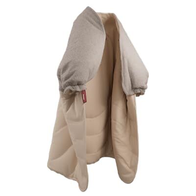 Stoov Huge Hug Couverture chauffante Sans fil Technologie de chauffage infrarouge Flex batterie avec 1,5 à 3 heures chaleur sans fil 135x180 cm Woolly Soft Beige Stoov Huge Hug Couverture chauffante Sans fil Technologie de chauffage infrarouge Flex batterie avec 1,5 à 3 heures chaleur sans fil 135x180 cm Woolly Soft Beige