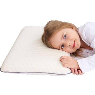 SIKAINI Coussin en mousse à mémoire de forme pour enfant de 3 à 10 ans Hypoallergénique SIKAINI Coussin en mousse à mémoire de forme pour enfant de 3 à 10 ans Hypoallergénique