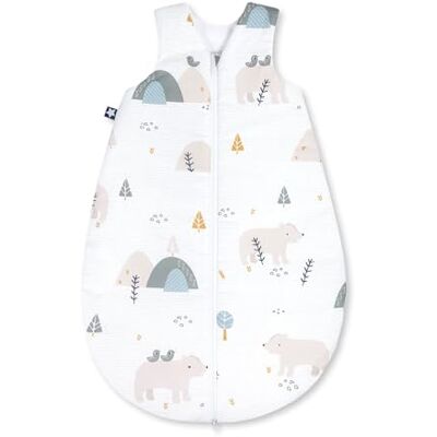 Julius Zöllner Gigoteuse pour bébé Toute l'année 100% Coton, Taille 90, 12-24 Mois, Standard 100 par Oeko-Tex, fabriqué en Allemagne, Mountain Bear Julius Zöllner Gigoteuse pour bébé Toute l'année 100% Coton, Taille 90, 12-24 Mois, Standard 100 par Oeko-Tex, fabriqué en Allemagne, Mountain Bear