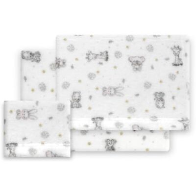 Interbaby Koala Parure de lit pour berceau 50 x 80 cm avec drap housse + drap plat + taie d'oreiller Interbaby Koala Parure de lit pour berceau 50 x 80 cm avec drap housse + drap plat + taie d'oreiller