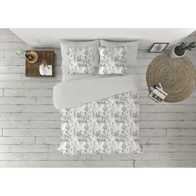 Pierre Cardin Lucia Parure de lit 2 pièces pour lit de 135 cm Gris Pierre Cardin Lucia Parure de lit 2 pièces pour lit de 135 cm Gris
