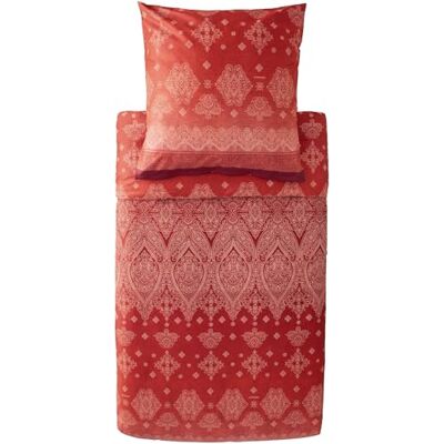 Bassetti Kerala 9333269 Parure de lit avec 1 taie d'oreiller 100% satin de coton Bordeaux R1 135 x 200 cm + 1 taie d'oreiller 80 x 80 cm Bassetti Kerala 9333269 Parure de lit avec 1 taie d'oreiller 100% satin de coton Bordeaux R1 135 x 200 cm + 1 taie d'oreiller 80 x 80 cm