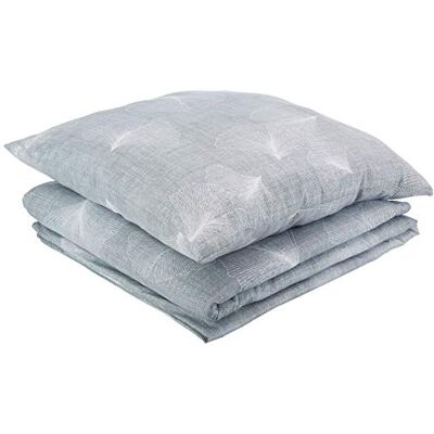 Zo!Home Zo.Home Saskia Couverture Duvet 100% Coton Satin, Grey, 155 x 220 Cm, 1.0 pièces Zo!Home Zo.Home Saskia Couverture Duvet 100% Coton Satin, Grey, 155 x 220 Cm, 1.0 pièces