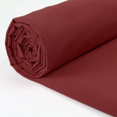 A-Express Tissu 100 % coton 150 cm de large Vendu au mètre Idéal pour matelassage, couture, couture, doublures de rideaux, fourre-tout, literie, taies d'oreiller Bordeaux 1 m A-Express Tissu 100 % coton 150 cm de large Vendu au mètre Idéal pour matelassage, couture, couture, doublures de rideaux, fourre-tout, literie, taies d'oreiller Bordeaux 1 m