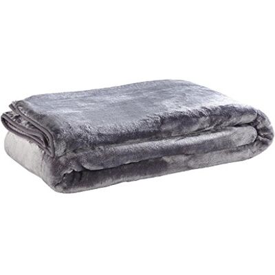 Amago Kashmir feel microfibre - Anthracite - 220x240 cm - Couverture Amago Kashmir feel microfibre - Anthracite - 220x240 cm - Couverture