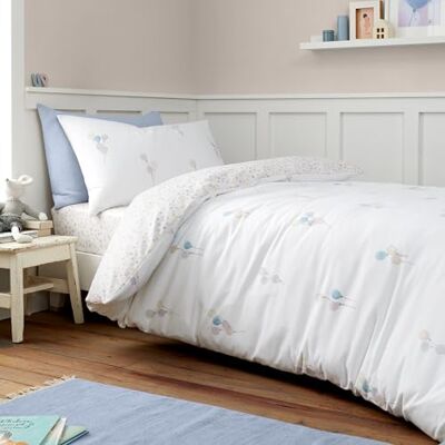 Ensemble de housses de duvet en coton brossé Bianca - Ensemble de literie réversible Ensemble de housses de duvet en coton brossé Bianca - Ensemble de literie réversible