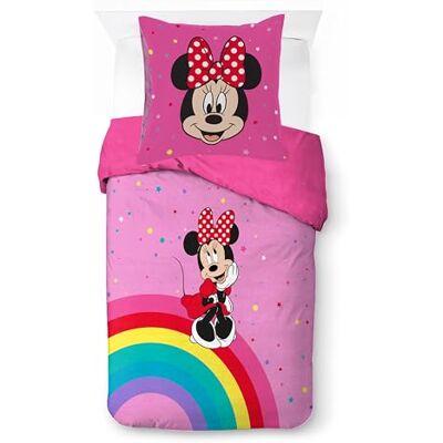 Jay Franco Kids Disney Minnie Mouse Parure de lit super douce avec taie d'oreiller Housse de couette non incluse Multicolore 2 pièces Lit simple Jay Franco Kids Disney Minnie Mouse Parure de lit super douce avec taie d'oreiller Housse de couette non incluse Multicolore 2 pièces Lit simple