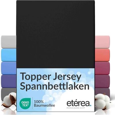 etérea Himmlische Qualität etérea Jersey Topper drap housse 180x200-200x200 cm Noir Epaisseur 5-10 cm 100% coton Oekotex drap-housse matelas Lit housse de couette draps-de-lit 180x200cm 200x200cm Black etérea Himmlische Qualität etérea Jersey Topper drap housse 180x200-200x200 cm Noir Epaisseur 5-10 cm 100% coton Oekotex drap-housse matelas Lit housse de couette draps-de-lit 180x200cm 200x200cm Black