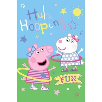 Jerry Fabrics Mgs33 Couverture Polaire en Laine Polaire Peppa Pig 100 x150 cm Jerry Fabrics Mgs33 Couverture Polaire en Laine Polaire Peppa Pig 100 x150 cm